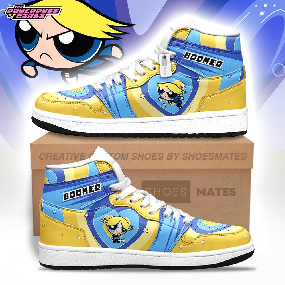 Boomer The Powerpuff Girls AJ1 High Top Shoes