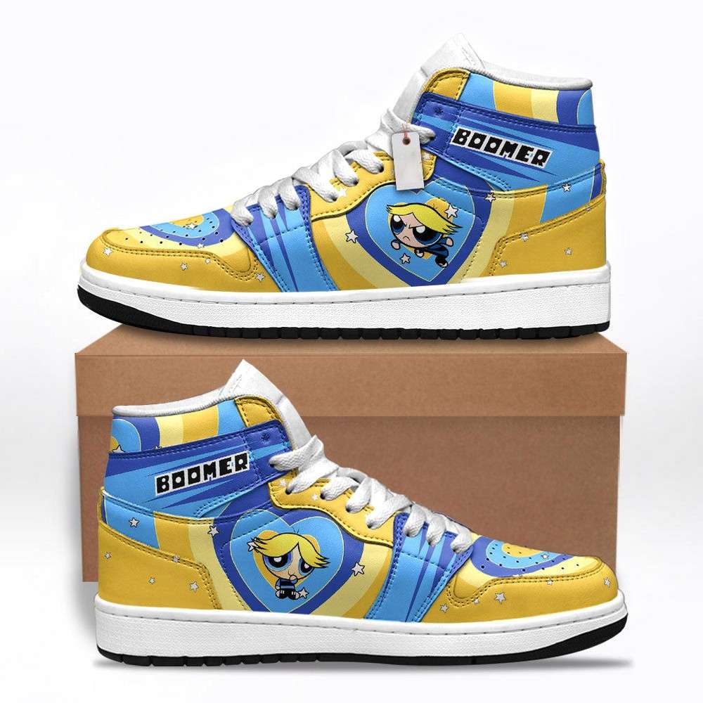 Boomer The Powerpuff Girls AJ1 High Top Shoes
