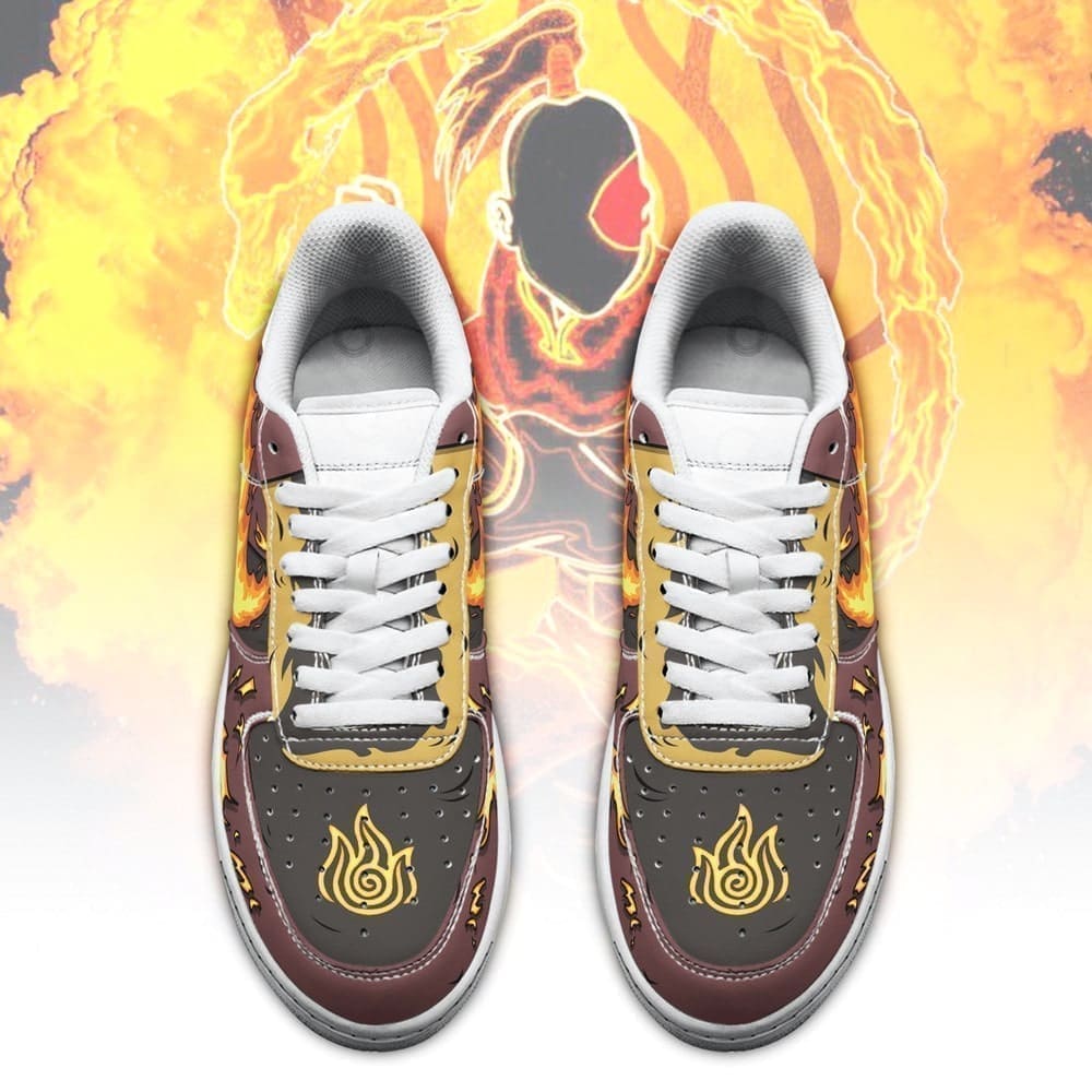 Fire Element AF1 Shoes - Fiery and Bold