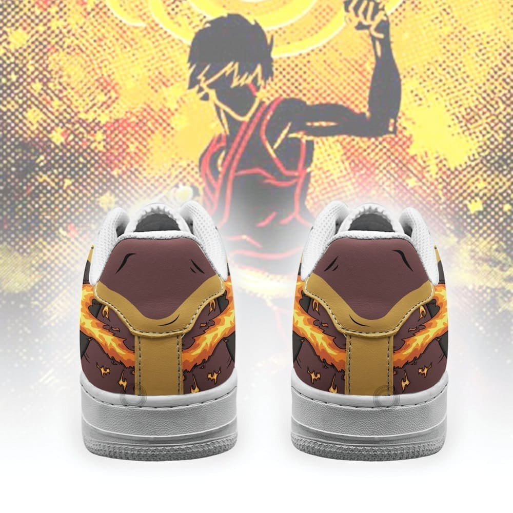 Fire Element AF1 Shoes - Fiery and Bold