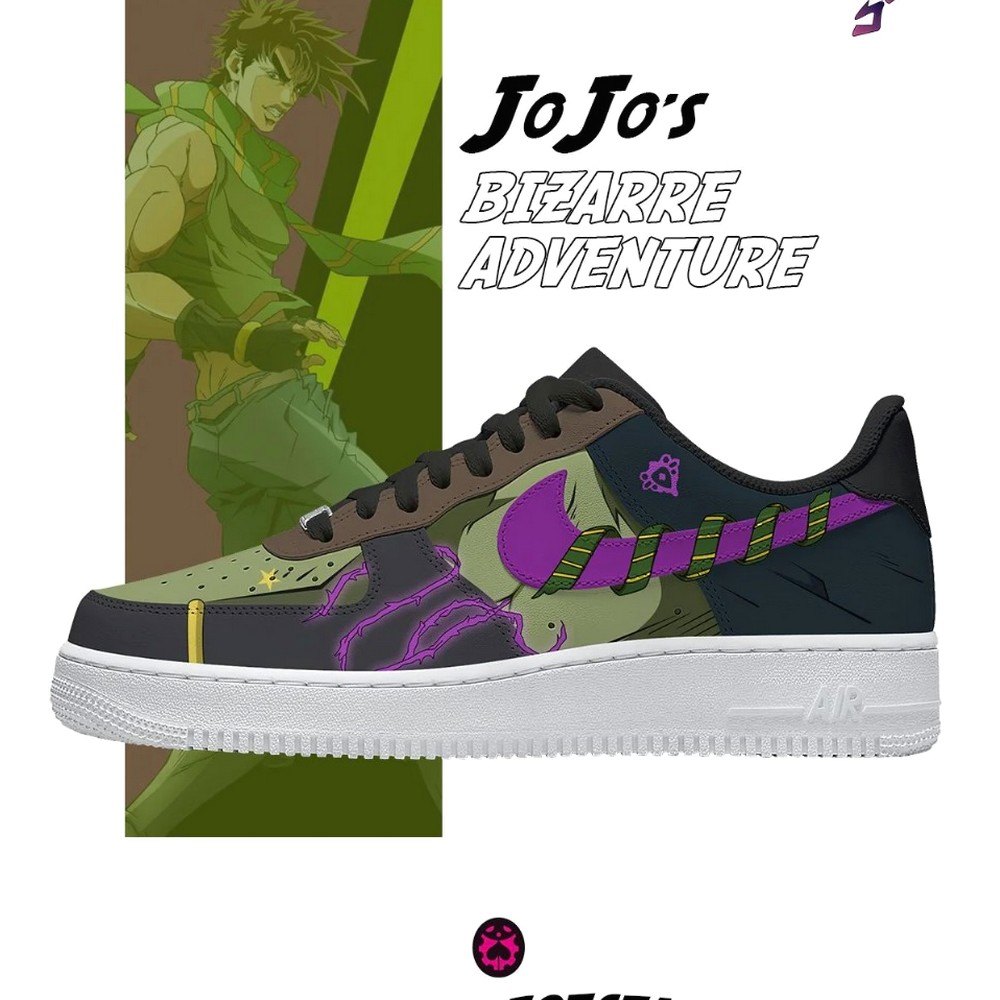 Joseph Joestar Jojo's Bizarre Adventure Low Top Shoes