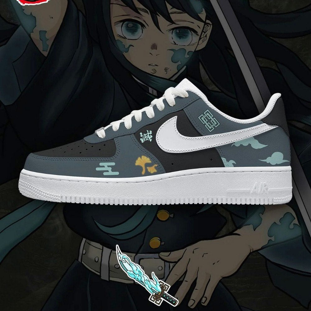 Muichiro Tokito Demon Slayer AF1 Shoes