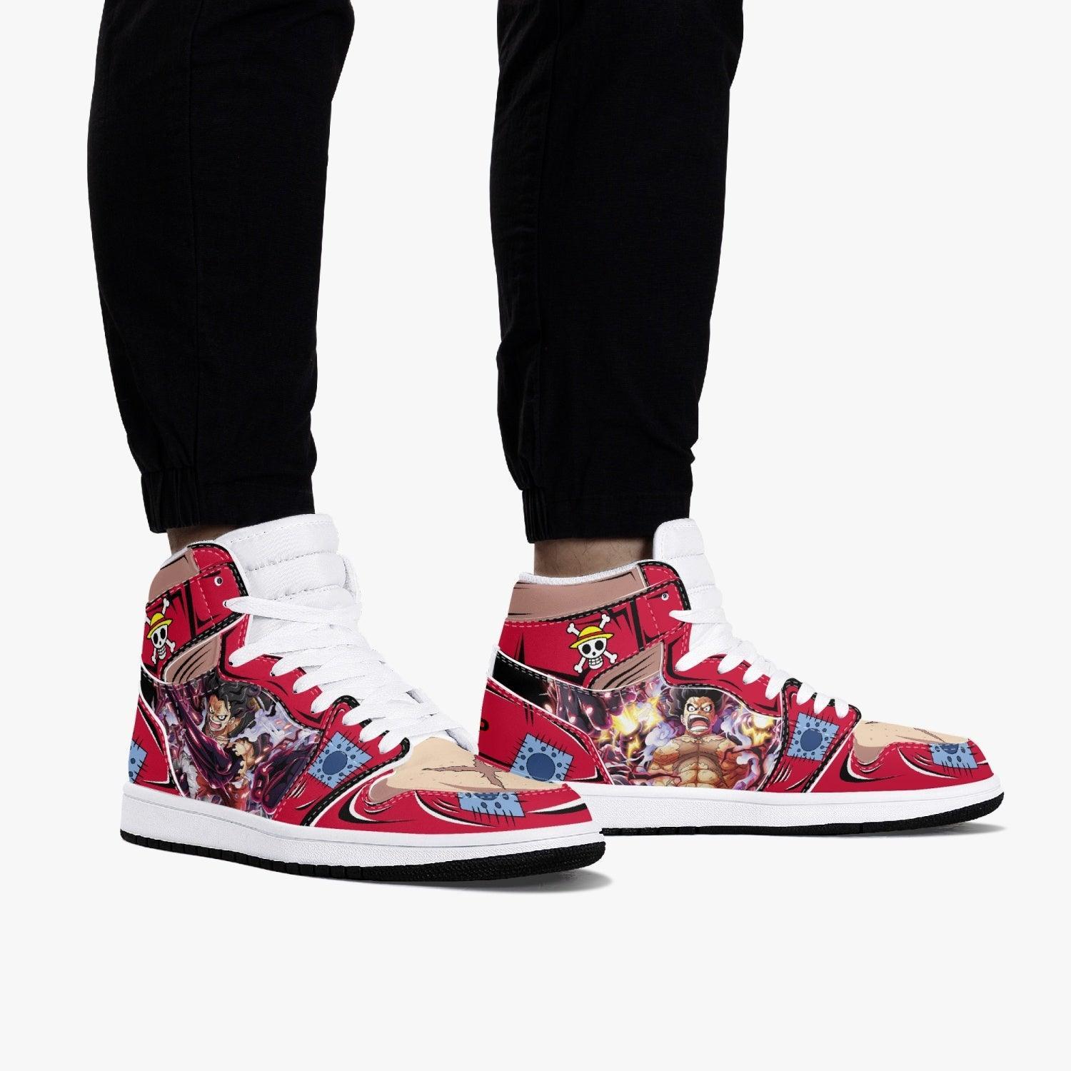 One Piece Monkey D. Luffy Armament Haki AJ1 High Top Shoes