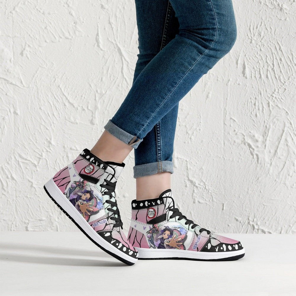 Shinobu Kocho Demon Slayer JD1 High Top Shoes