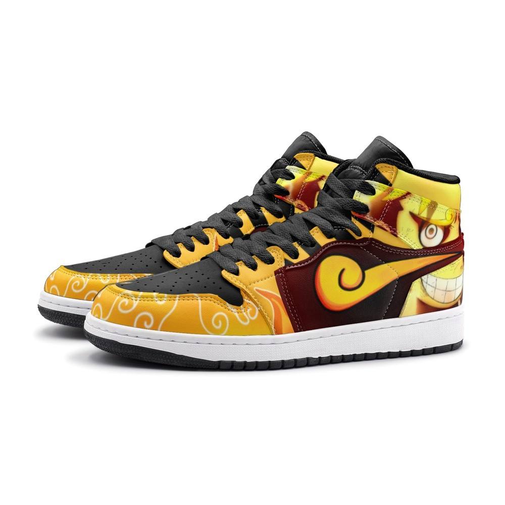 Sun God Luffy One Piece Air Jordan 1 High Top Shoes