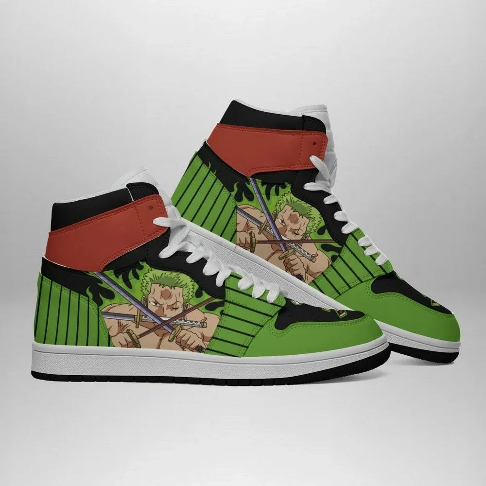 Roronoa Zoro One Piece Special High Top Shoes