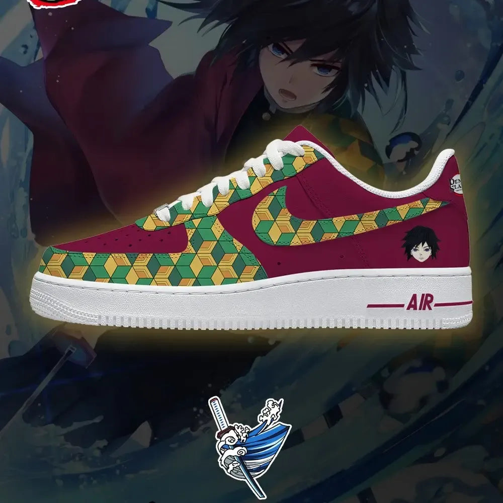 Giyu Tomioka Demon Slayer Special Design Low Top Shoes