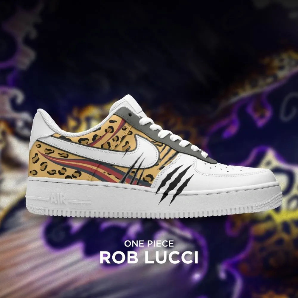 Rob Lucci One Piece Low Top Shoes