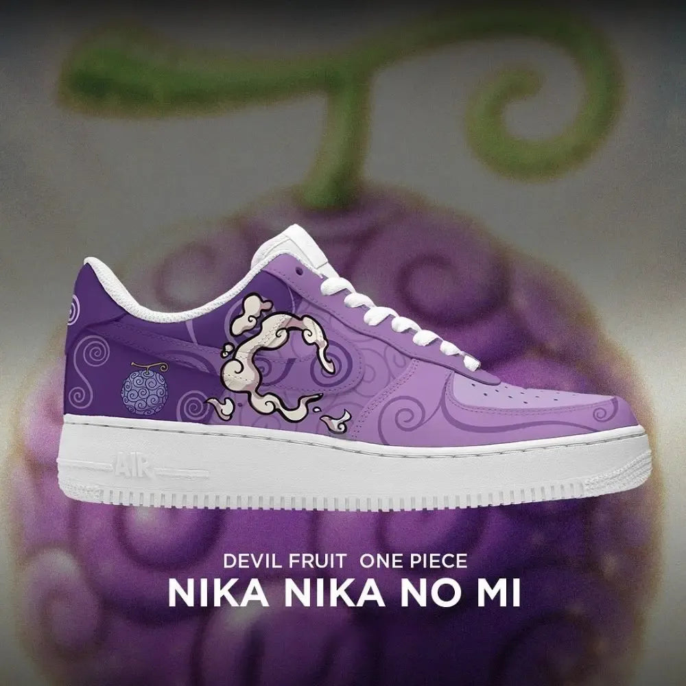 Nika Nika No Mi Devil Fruits One Piece Low Top Shoes