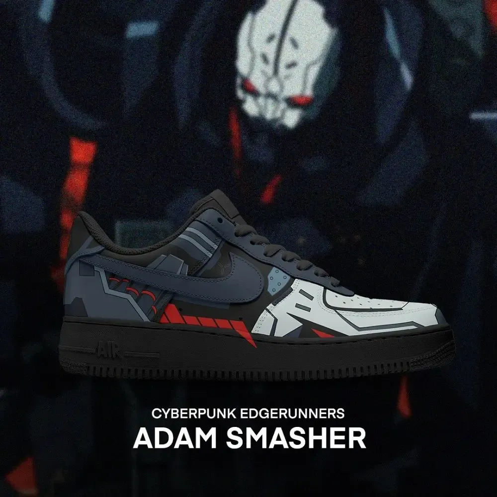 Adam Smasher Cyberpunk Edgerunners Low Top Shoes