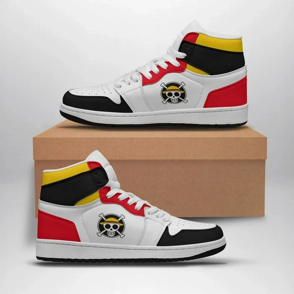 Straw Hat Pirates One Piece Special High Top Shoes