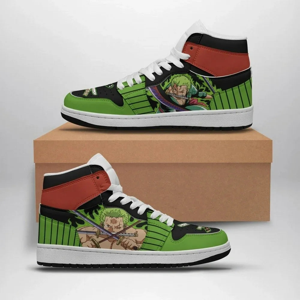 Roronoa Zoro One Piece Special High Top Shoes