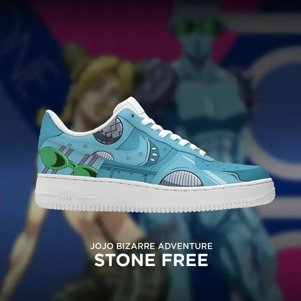 Stone Free JoJo's Bizarre Adventure Edition Low Top Shoes