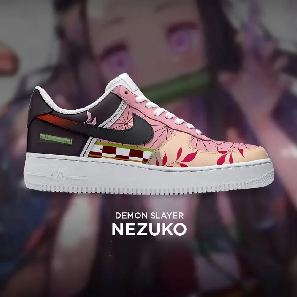 Nezuko Hashira Demon Slayer Low Top Shoes