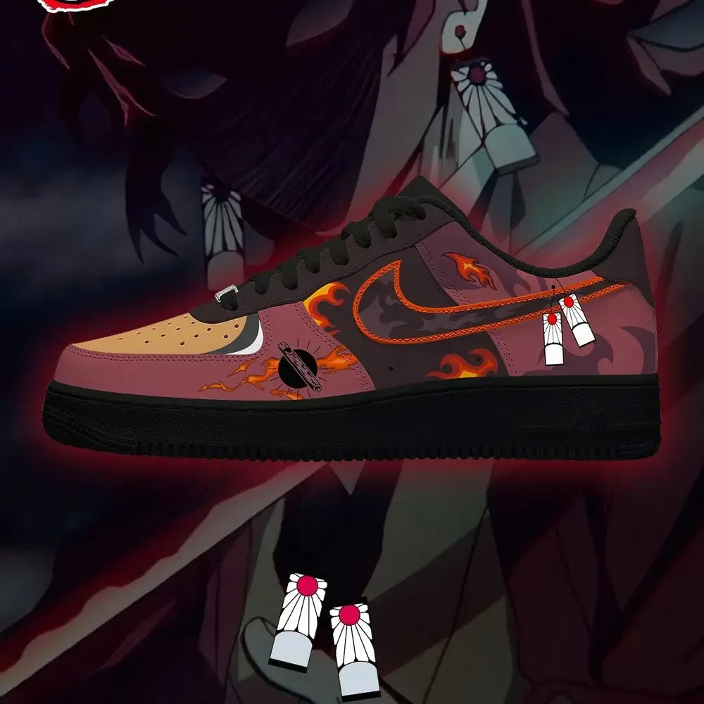 Yoriichi Tsugikuni Demon Slayer Special Design Low Top Shoes