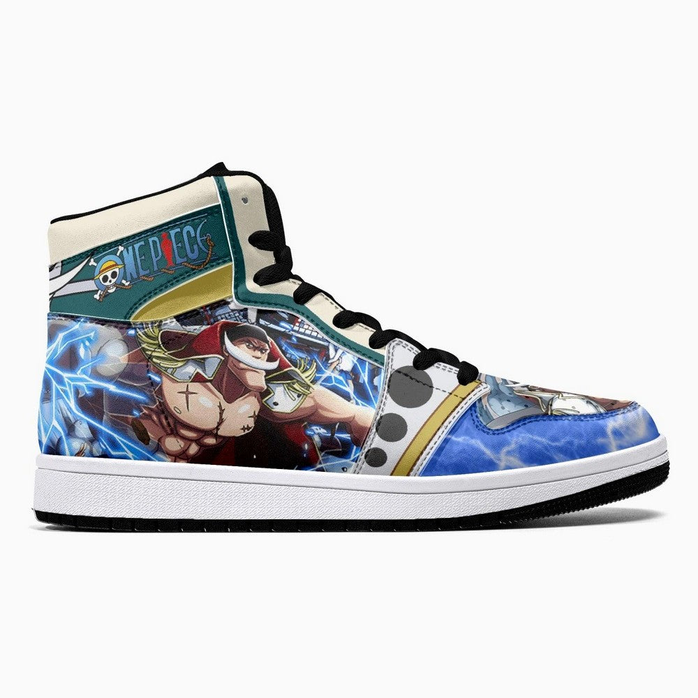 Whitebeard Marineford One Piece JD1 High Top Shoes