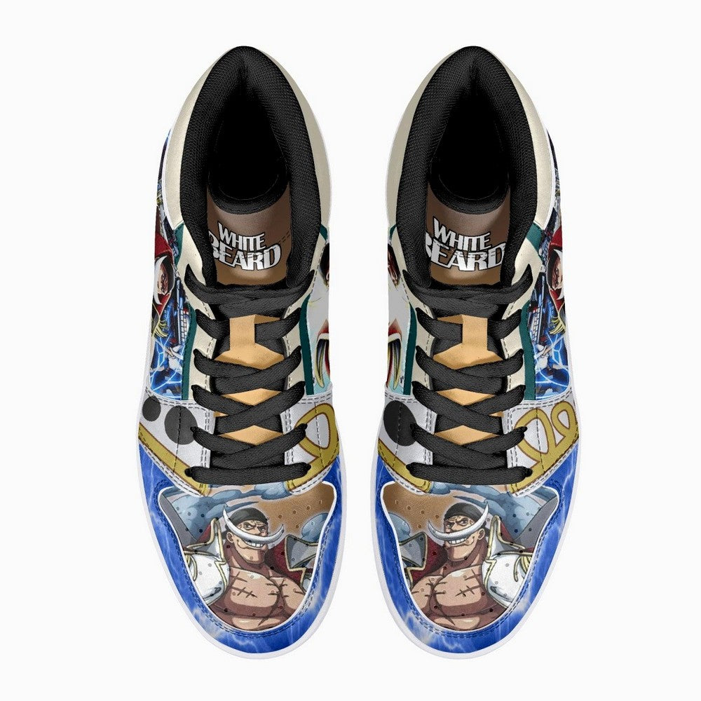 Whitebeard Marineford One Piece JD1 High Top Shoes