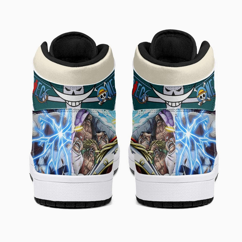 Whitebeard Marineford One Piece JD1 High Top Shoes